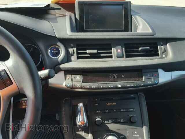 2012 LEXUS CT 200 - VIN: JTHKD5BH5C2103161 - Фото 9
