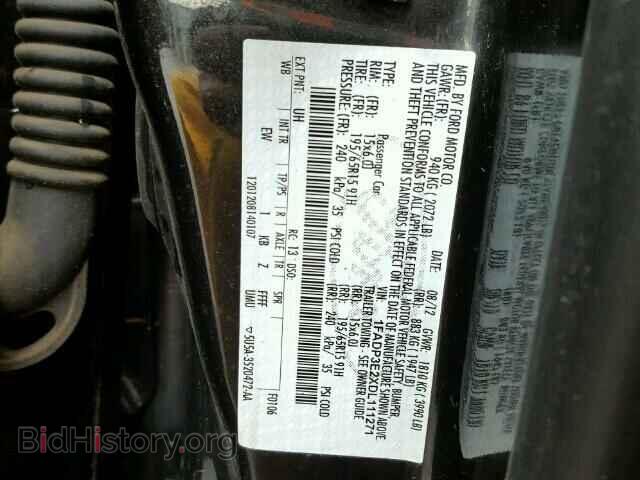 2013 FORD FOCUS - VIN: 1FADP3E2XDL111271 - Фото 10