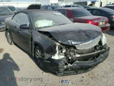 2010 Chrysler SEBRING Sebring TO, черный — VIN 1C3BC5ED3AN153473, Copart