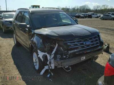2016 Ford EXPLORER, black — VIN 1FM5K8B85GGB44030, Copart