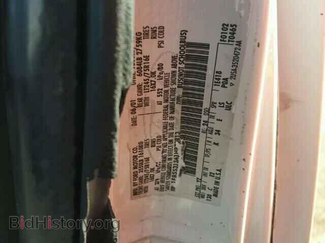 2001 FORD ECONOLINE - VIN: 1FBSS31S61HB70813 - Photo 10