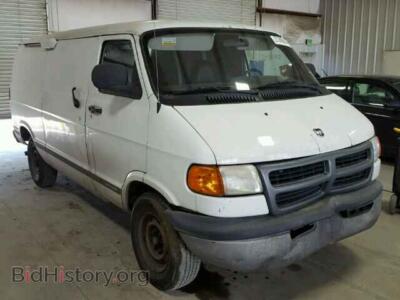 2002 Dodge RAM VAN RAM Van B2, белый — VIN 2B7JB21Z52K120269, Copart