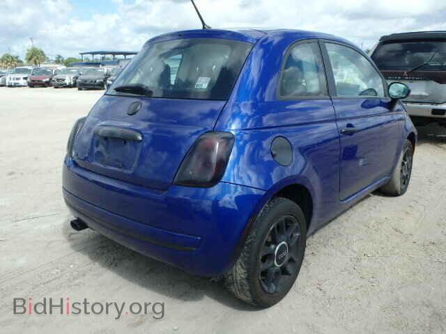 2012 FIAT 500 - VIN: 3C3CFFAR4CT285180 - Фото 4
