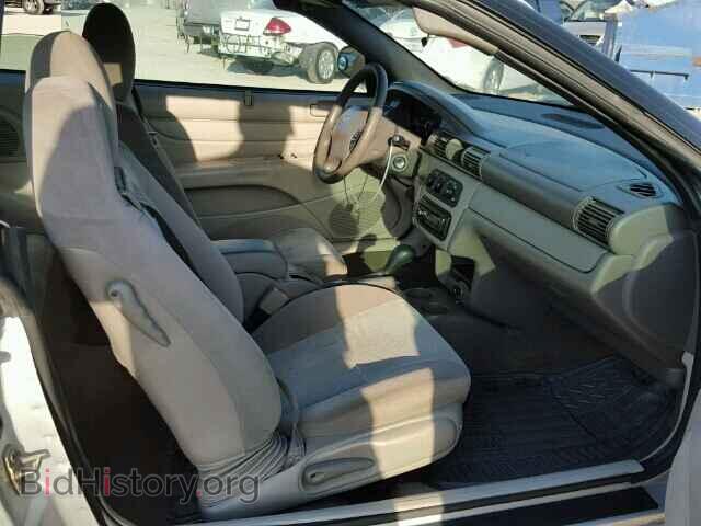 2005 CHRYSLER SEBRING - VIN: 1C3EL45X45N613652 - Фото 5