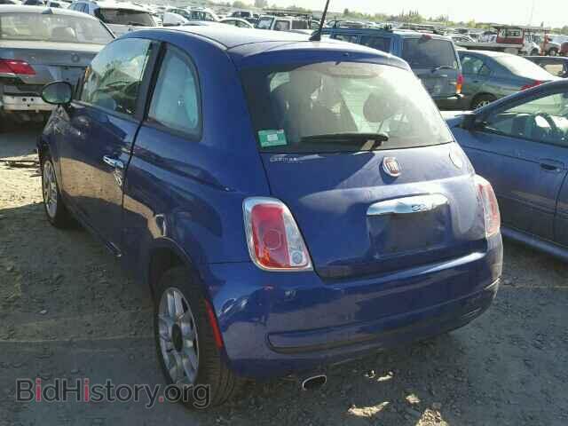2012 FIAT 500 - VIN: 3C3CFFAR5CT306070 - Фото 3