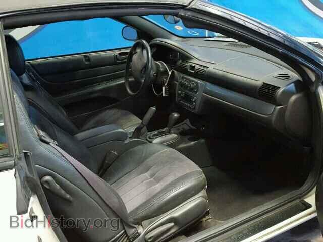 2004 CHRYSLER SEBRING - VIN: 1C3EL55R84N253548 - Фото 5