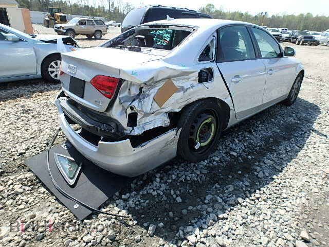 2009 AUDI A4 - VIN: WAULF78K89N010315 - Фото 4