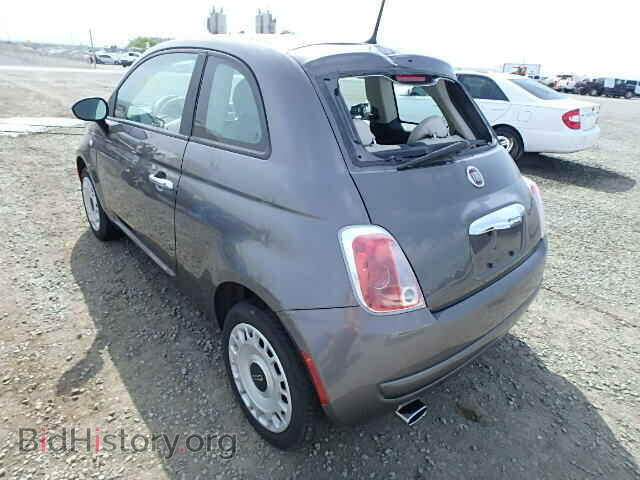 2012 FIAT 500 - VIN: 3C3CFFAR1CT319558 - Фото 3