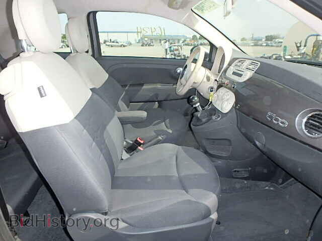 2012 FIAT 500 - VIN: 3C3CFFAR1CT319558 - Фото 5