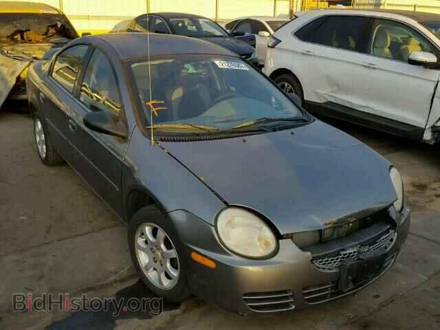 Фотография 1B3ES56C75D280645 - DODGE NEON 2005