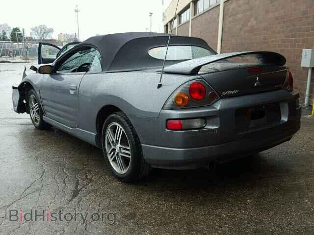 2003 MITSUBISHI ECLIPSE - VIN: 4A3AE75HX3E160551 - Фото 3