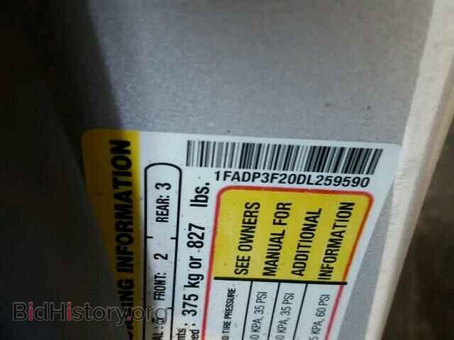 2013 FORD FOCUS - VIN: 1FADP3F20DL259590 - Фото 10