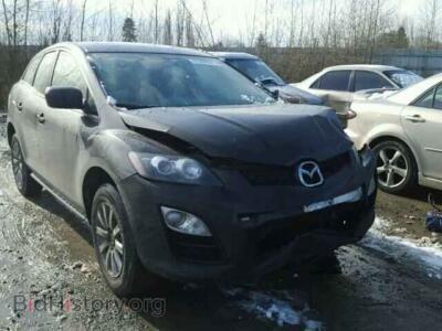 2012 Mazda CX-7, black — VIN JM3ER2AM8C0420707, Copart