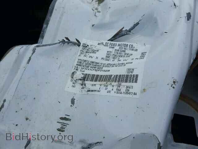 2013 FORD F150 - VIN: 1FTFX1CF8DFD15238 - Фото 10