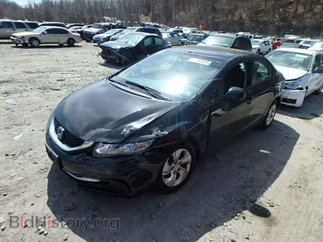 2013 HONDA CIVIC - VIN: 2HGFB2F55DH597670 - Фото 2
