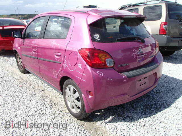 2014 MITSUBISHI MIRAGE - VIN: ML32A4HJ7EH007100 - Фото 3