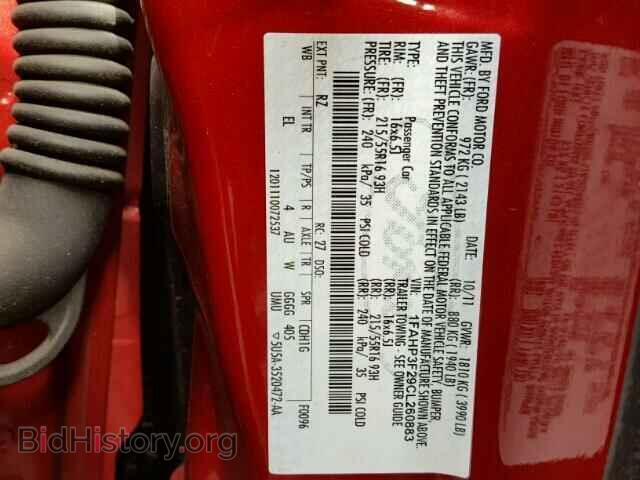 2012 FORD FOCUS - VIN: 1FAHP3F29CL260883 - Photo 10