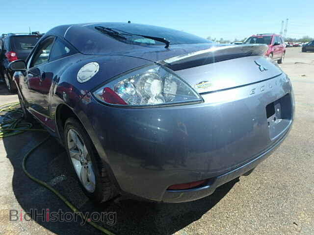 2007 MITSUBISHI ECLIPSE - VIN: 4A3AK34T07E020568 - Фото 3
