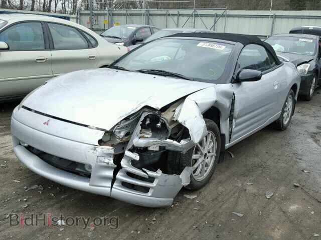 2001 MITSUBISHI ECLIPSE - VIN: 4A3AE35G71E001516 - Photo 2