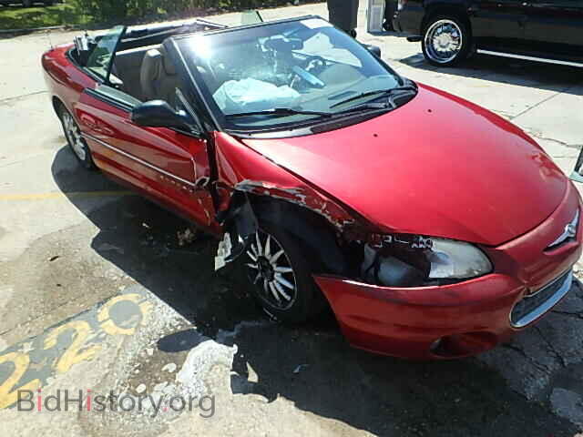 2001 CHRYSLER SEBRING - VIN: 1C3EL55U71N698461 - Фото 9