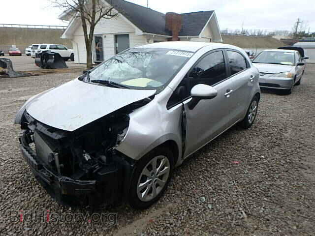 2012 KIA RIO - VIN: KNADM5A35C6095388 - Фото 2