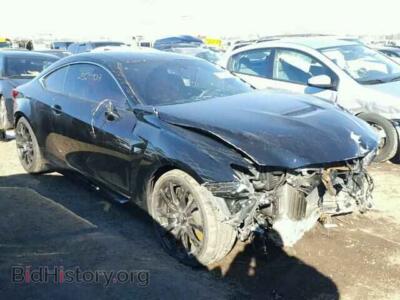 2015 Lexus RC RC-F, black — VIN JTHHP5BC2F5002524, Copart