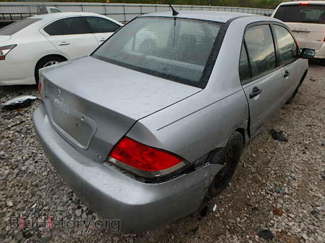 2006 MITSUBISHI LANCER - VIN: JA3AJ26E96U051402 - Фото 4