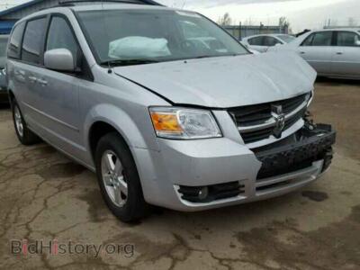 2010 Dodge CARAVAN Grand Cara, silver — VIN 2D4RN5D17AR389061, Copart