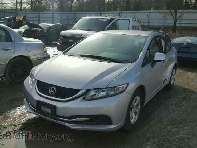 2013 HONDA CIVIC - VIN: 2HGFB2F51DH554184 - Фото 2