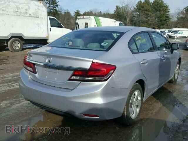 2013 HONDA CIVIC - VIN: 2HGFB2F51DH554184 - Фото 4