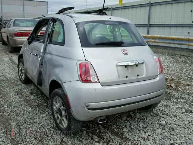 2012 FIAT 500 - VIN: 3C3CFFAR3CT339939 - Фото 3