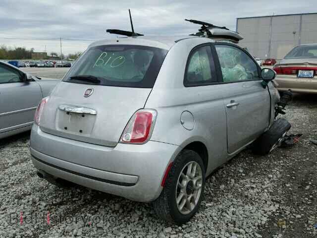 2012 FIAT 500 - VIN: 3C3CFFAR3CT339939 - Фото 4