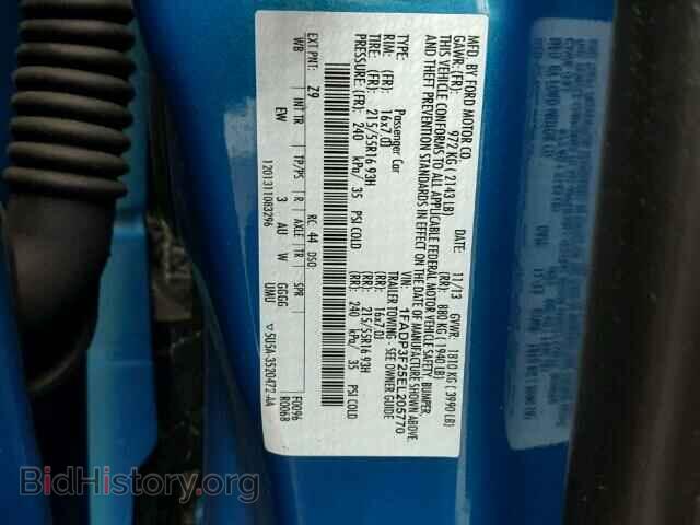 2014 FORD FOCUS - VIN: 1FADP3F25EL205770 - Photo 10