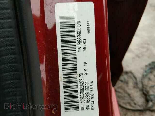 2012 CHRYSLER 200 - VIN: 1C3CCBBB2CN278179 - Фото 10