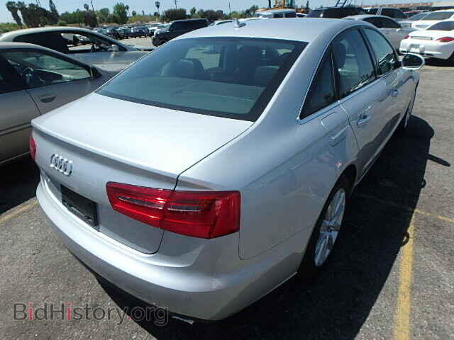 2013 AUDI A6 - VIN: WAUGFAFC4DN038390 - Фото 4