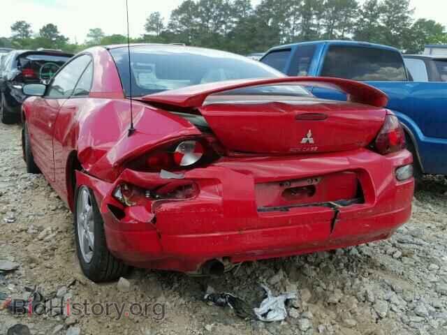 2002 MITSUBISHI ECLIPSE - VIN: 4A3AC34G62E074658 - Фото 3