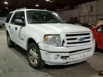 2008 Ford EXPEDITION, белый — VIN 1FMFU16588LA76465, Copart