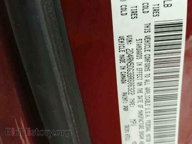 2011 DODGE CARAVAN - VIN: 2D4RN5DG3BR606322 - Photo 10