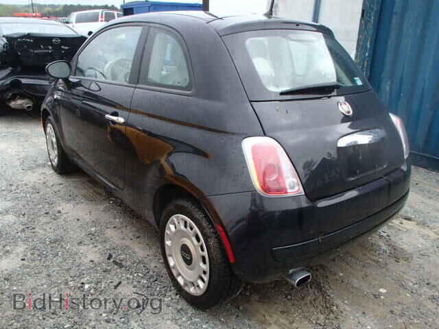 2012 FIAT 500 - VIN: 3C3CFFAR7CT339586 - Фото 3