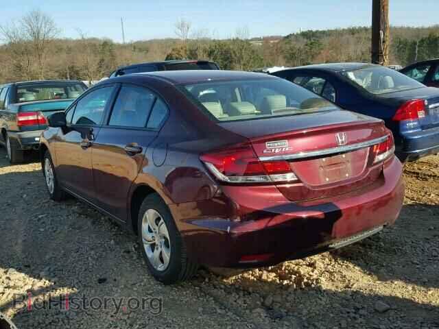 2014 HONDA CIVIC - VIN: 2HGFB2F54EH526672 - Фото 3