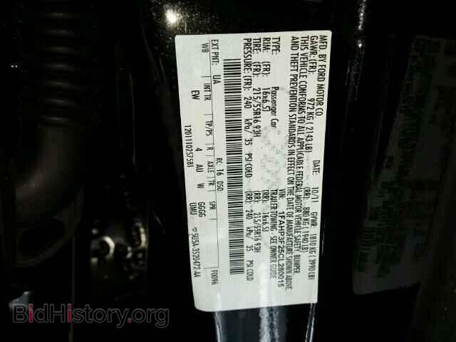 2012 FORD FOCUS - VIN: 1FAHP3F25CL280015 - Фото 10