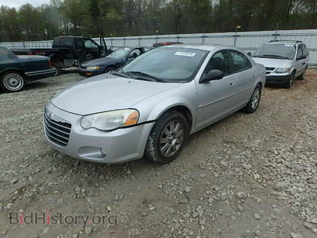 2004 CHRYSLER SEBRING - VIN: 1C3AL66R54N364075 - Фото 2