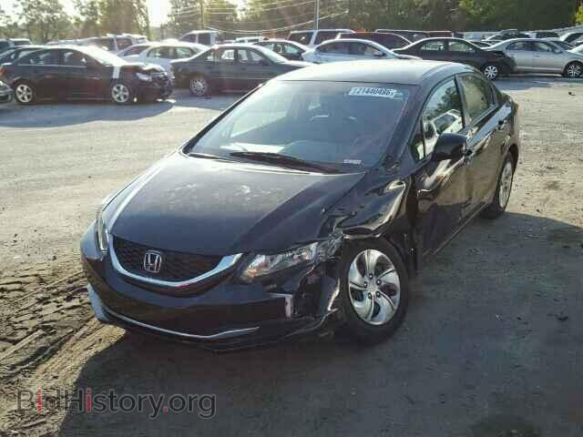 2013 HONDA CIVIC - VIN: 2HGFB2F51DH538468 - Фото 2
