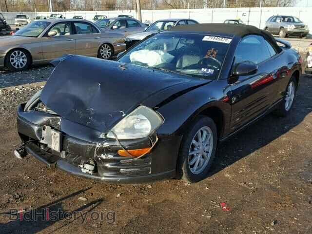 2002 MITSUBISHI ECLIPSE - VIN: 4A3AE45G12E064408 - Фото 2