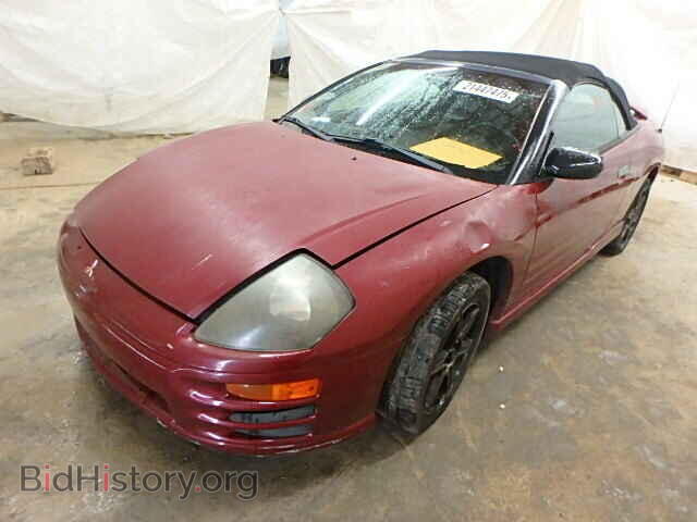 2001 MITSUBISHI ECLIPSE - VIN: 4A3AE85H01E063474 - Photo 2