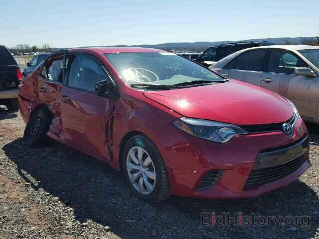 Photo 2T1BURHE2GC529628 - TOYOTA COROLLA 2016