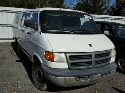 2003 Dodge RAM VAN RAM Van B3, white — VIN 2D7KB31Y73K510928, Copart