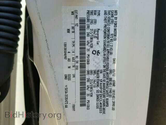 2012 FORD FOCUS - VIN: 1FAHP3F2XCL408233 - Photo 10