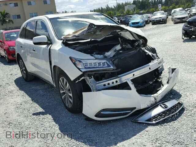 Photo 5FRYD3H47FB009691 - ACURA MDX 2015