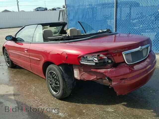 2004 CHRYSLER SEBRING - VIN: 1C3EL45X44N306612 - Фото 3